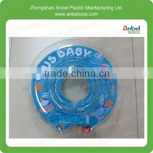 Newest Adjustable Baby Float Lap Inflatable Swim Neck Ring With Handle for Baby thumbnail-2