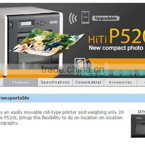 New Original Hiti P520L Thermal Printer For Photobooth Events Wedding Rental Business thumbnail-3