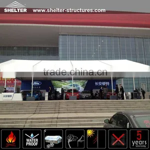 20m Clear Span Two Car Garage Tent With Durable PVC Cover for Sale thumbnail-1