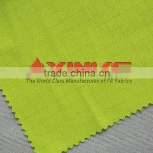 Permanent FR Modacrylic Cotton Fabric With High Visible EN 471 thumbnail-1
