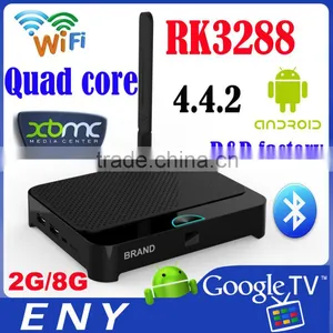 Shenzhen Factory RK3288 Quad Core Bluetooth4.0 4K2K Optical Mali-T7 Cheapest Smart Android4.4 TV BOX EKB328 thumbnail-1