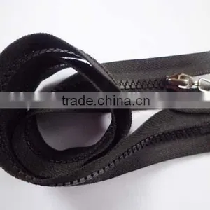 5# Plastic Resin Zipper Open End Zipper With Auto Lock Slider Customer's Puller Garment Zipper thumbnail-1