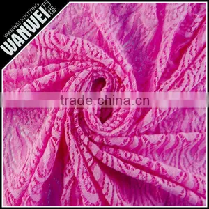 Storage Hot Selling Stylish Discount Promotion Lace Tricot Brushed Knitting Lace Fabric Wholesale Spandex Nylon Cotton Materials thumbnail-3