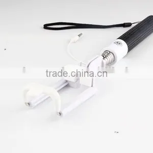 Mini Selfie Stick With 20cm Length Only After Folding, no Need Bluetooth Selfie Stick, Hot Selling Wired Selfie Stick thumbnail-5