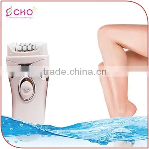 Electric 3 in 1 Lady Shaver Epilator and Pedicure Callous Remover for Skin Care thumbnail-1
