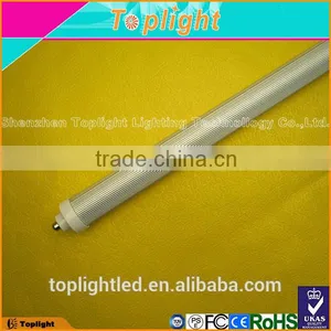 90-110lm/w High Brightness Round Shape Rotatable 8 Feet Led Tube Single Pin t 12 thumbnail-1