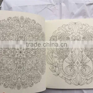 2015 Wholesale New Arrive Hand-painted Secret Garden Series Lost Ocean Adult Coloring Books thumbnail-5