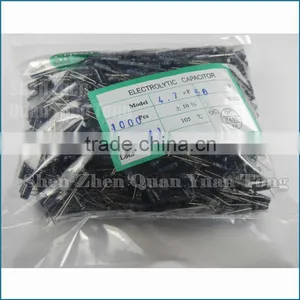 Capacitors 50V 4.7UF 5X11 DIP thumbnail-2
