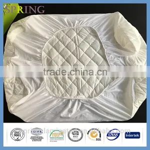 High Quality Bamboo Quilted Crib Mattress Protector thumbnail-4