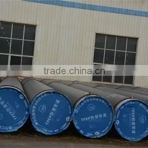High Quality 3lpe Oil Pipe Gas Pipe 3 Layer pe Coated Anticorrosive Steel Pipe thumbnail-1