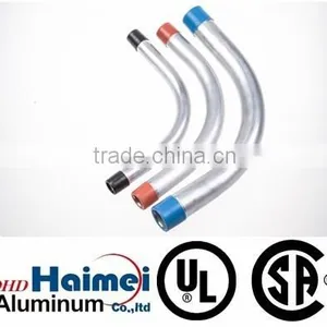 1-1/2" 6063 UL Approved Aluminum 90 Degree Elbows Pipe thumbnail-2