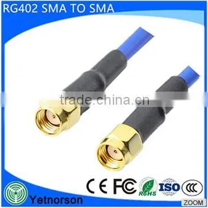 SMA Connector RF Jumper Cable RF Coaxial RG402 Cable With SMA Connector for RG402 Cable Assembly thumbnail-1