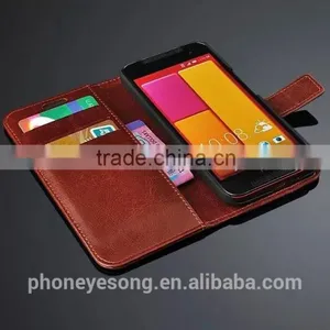 Wholesale Luxury Leather Cell Phone Case With Card Slot For HTC Butterfly 2 thumbnail-1