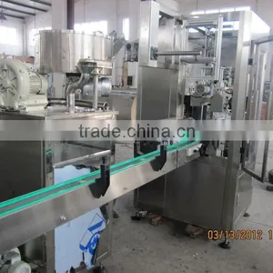 Yogurt Bottle Label Shrink Sleeve Machine With Shrink Tunnel thumbnail-1