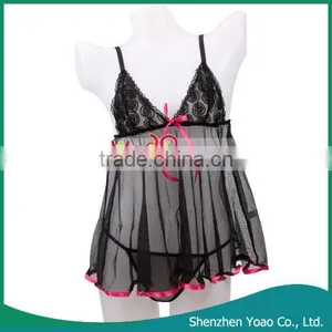 Transparent Sexy Lingerie T Back Panties thumbnail-1