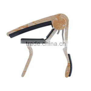 Latest Design Wooden/ Color Guitar Capo thumbnail-3