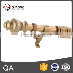 Lowest Price Aluminum Window Curtain Rods With Bay Window Curtain Rods thumbnail-3