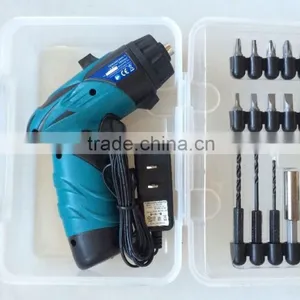 3.6Volt/4.8Volt Best Selling Cordless Screwdriver With 18pcs Bits in Plastic Carry Case thumbnail-3
