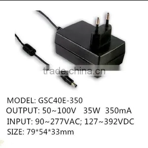 Mean Well GSC40E- 350 Single Output LED Power Supply 40W 350ma thumbnail-1
