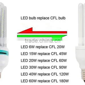 High Efficient Led Lamp Cfl Glass Tube 3u Cfl Bulb thumbnail-4