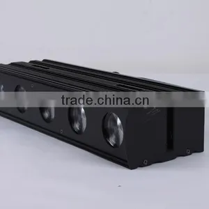 High Power 5*9W CW Excellent Sound Active Cool White LED Linear Beam Bar Light thumbnail-3