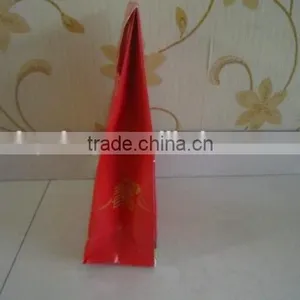 Red Color Printing Paper Bags Paper Bags for Packing Nourishment Red Paper Bag thumbnail-3