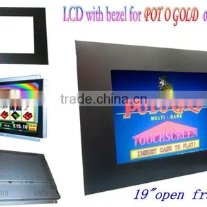 2015 Hot Sale Infrared Gaming Open Frame Touch Screen Monitor With VGA/DVI Signal Input for POG/WMS thumbnail-6