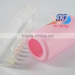 Promotional Heat Resistant Silicone Rubber Water Bottle Sleeve thumbnail-3