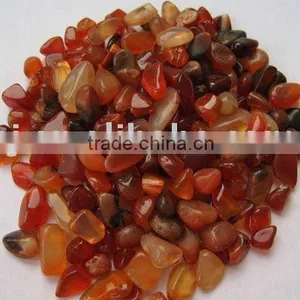 Medium Red Agate Tumbled Stone thumbnail-1