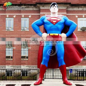 Life Size Fiberglass Super Hero Statue thumbnail-1