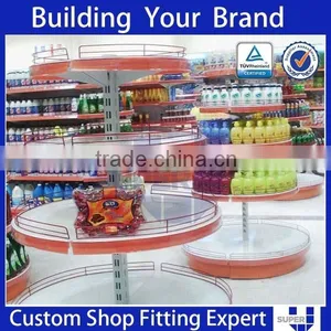 Wholesale Durable Metal Adjustable Display Shelf Grocery Store Design thumbnail-5