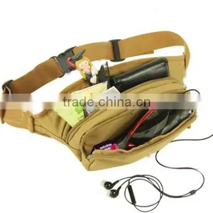 Custom Multifunction 900D Oxford Waterproof Waist Bag for Leisure Travel and Sports thumbnail-3
