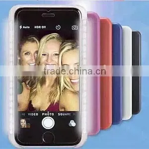 New LED Cell Phone Case for Iphone 6S. Exclusive Design by Suodarui. Super Bright LED Lighting Great for Selfie and Flashlight. thumbnail-2
