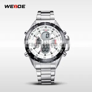 WEIDE Luxury Stainless Steel Back Quartz Quality Watches WH1103-2 thumbnail-1
