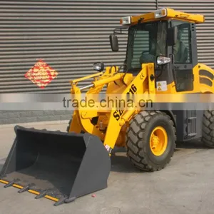 4WD Compact Articulated Electric Mini 916 Wheel Loader Zl16 thumbnail-2