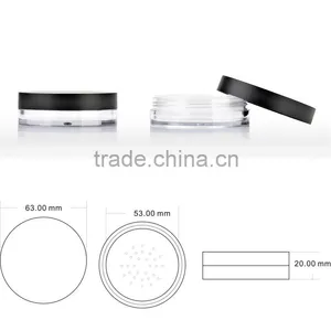 Luxury Plastic Loose Powder Jar thumbnail-3