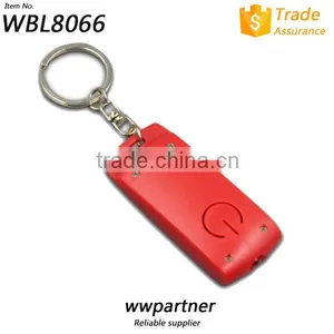 2016 Hot Sale Promotional LED Keyring Plastic thumbnail-1