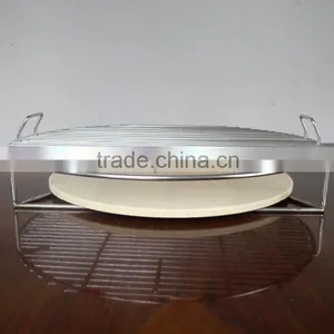 New Design Pizza Stone Ceramic Kamado Pizza Stone thumbnail-1