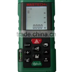 0.05-40 Meters Laser Distance Meter Measurer Range Finder Built-in Bubble Level Leveler Ruler thumbnail-1