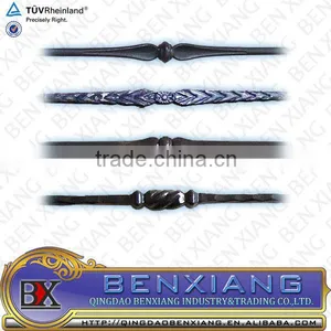 Fence Railing Part Forged Steel Bar Wrought Iron Picket thumbnail-1