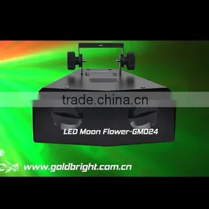 3w Dual Moon Flower Dmx dj Club Light Stage Sharp Beam Light thumbnail-3