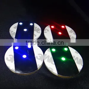 Hotselling New ABS LED Pad Sticker for Wine Bottle, With 3 Brightness LED Lights Sticker for Disco Bar Bottle thumbnail-1