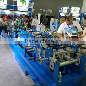 Metal Roof Ridge Cap Roll Forming Machine for Building Materials thumbnail-4