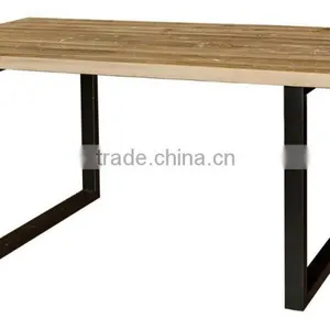 DT-2012 Modern Cheap Restaurant Table With Metal Legs thumbnail-3