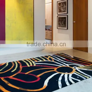 Manufactured Hand Tufted Cut Pile Textured Wool Cheap Rugs and Carpet, Shenzhen Carpet thumbnail-5