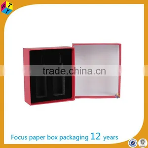 Custom Foil Stamped Red Gift Perfume Paper Box thumbnail-5