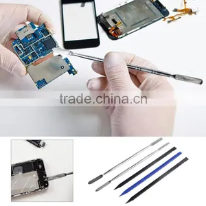 5 In 1 Set Metal and Plastic Crowbar For Mobile Cell Phone Opening Pry Repair Disassemble Tool Kit thumbnail-4