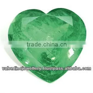 Green Emerald Heart Shape Cut.., First Precious Heart-shaped Sakota Mines Emerald thumbnail-1