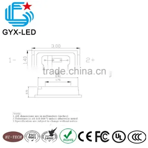 Samsung Supplier White Color 3014 SMD LED thumbnail-2