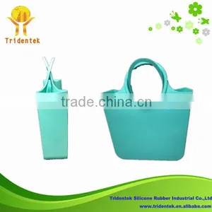 Wholesale Promotion Gift Convenient Silicone Shopping Bag Manufacturer thumbnail-3